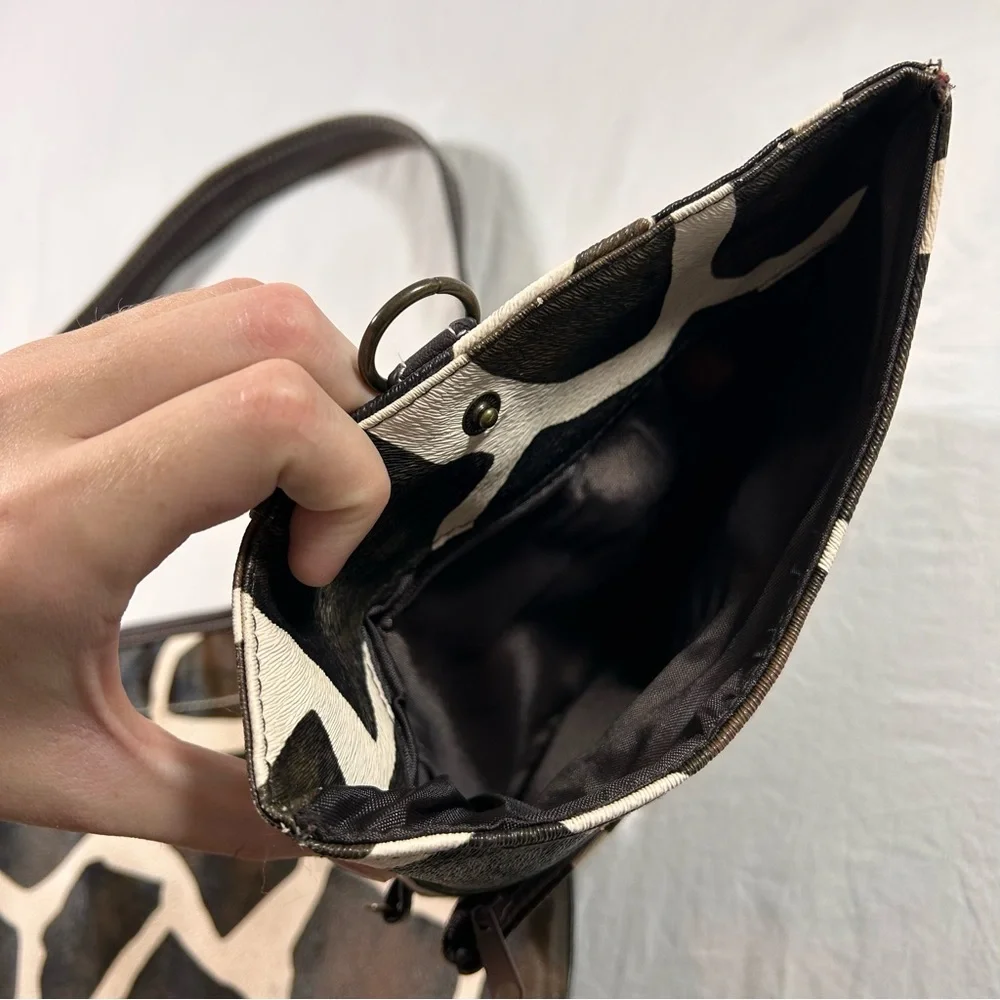 Giraffe Print Women's Bag Set - Picture 6 of 14